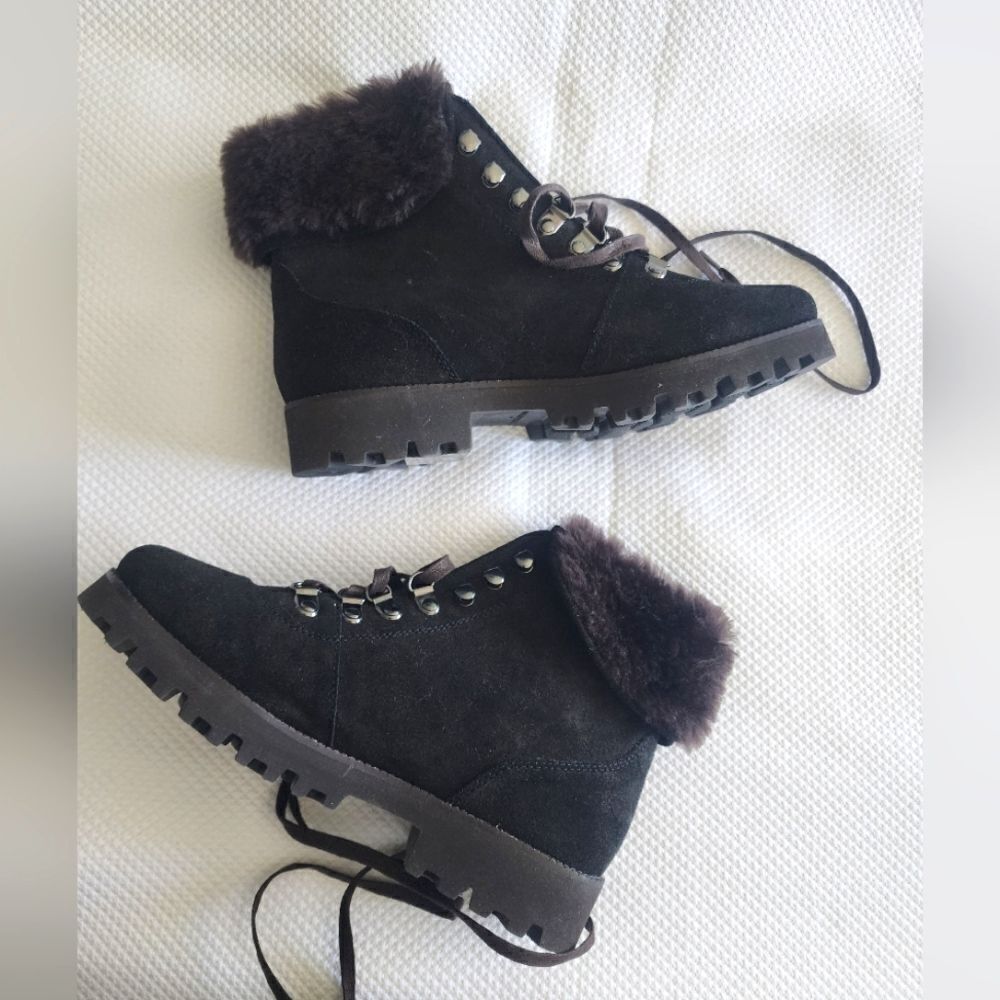 Donald J. Pliner Black Ankle Boots